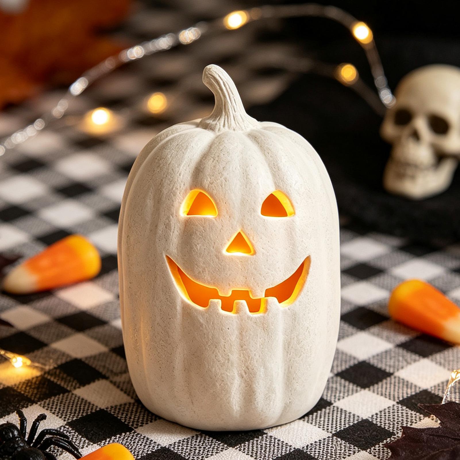 Home Decor Handmade - Halloween Pompoenen Ambachten Harsen Pompoen Handgemaakte