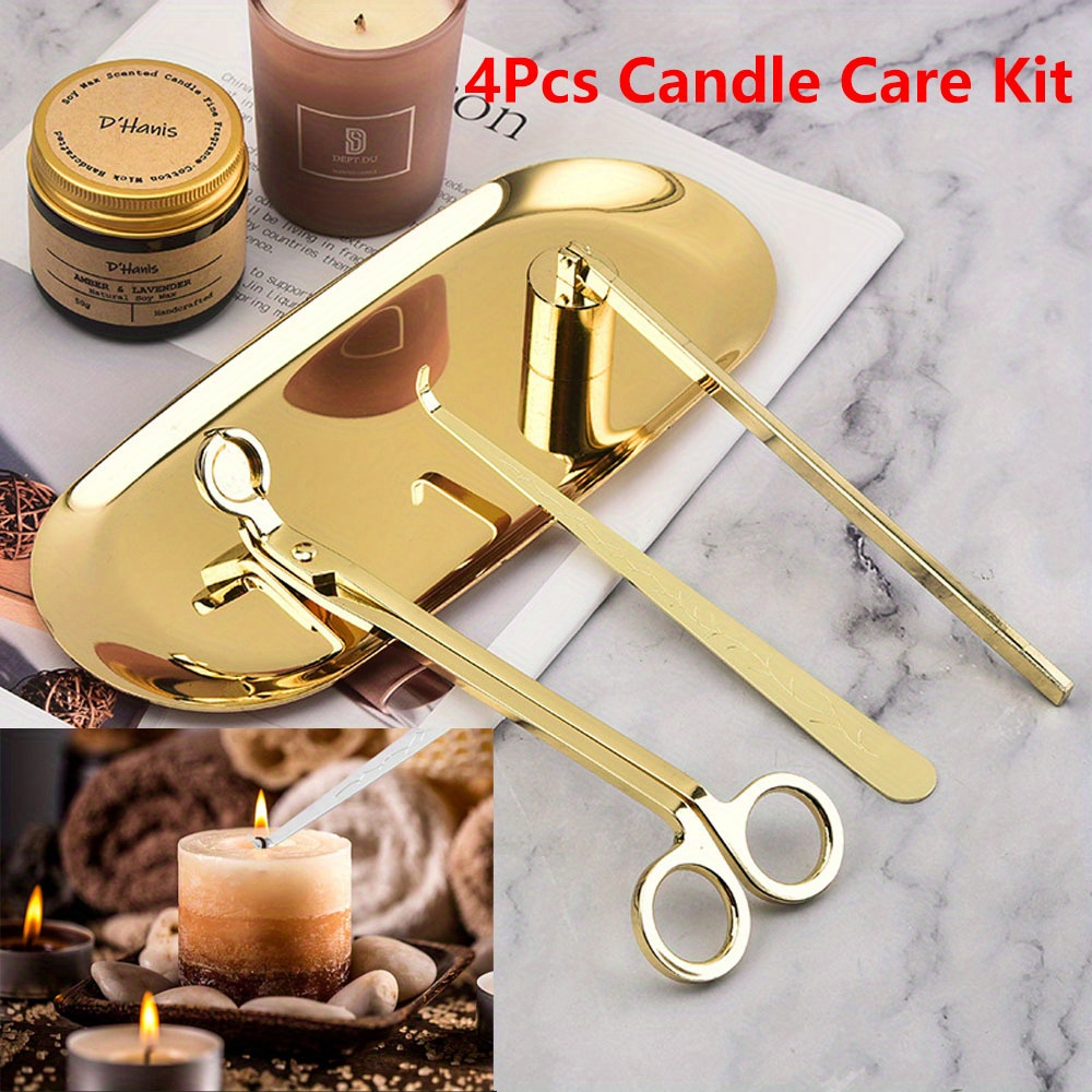 Home Decor Luxury - 4 stks/set Luxe Kaars Care Kit