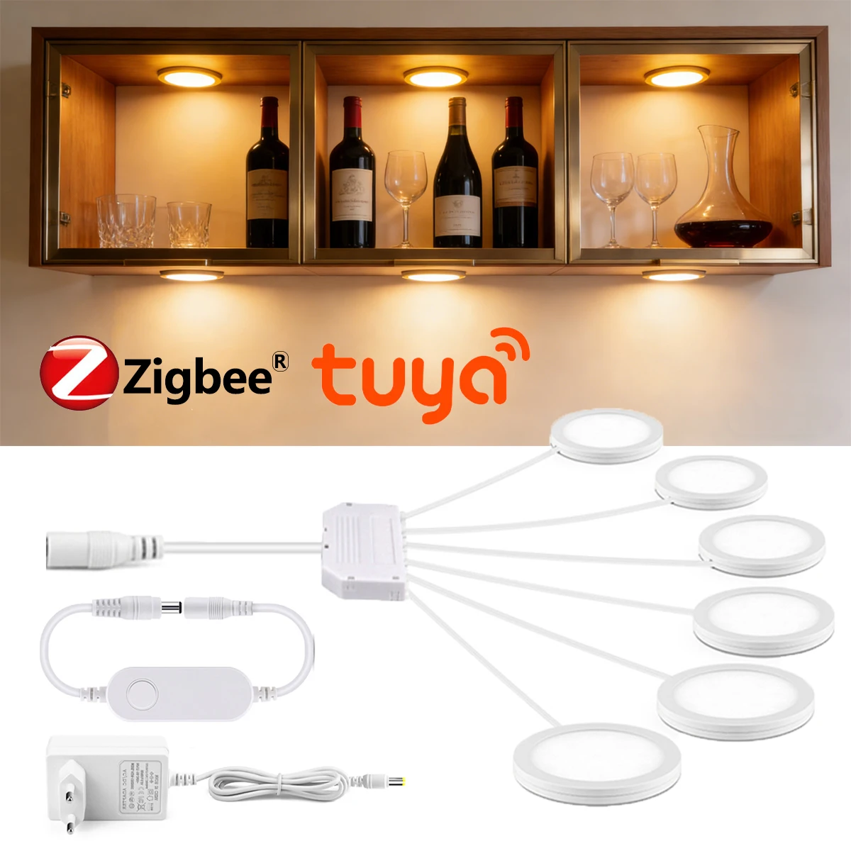 Home Decor App Free - Smart Home Zigbee Tuya Spraakbesturing LED-licht