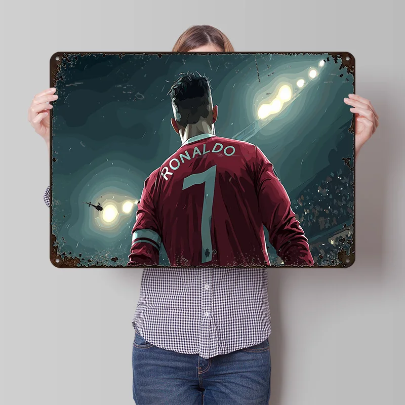 Home Decor Vector - Cristiano Ronaldo Vector Art Lightly 3D