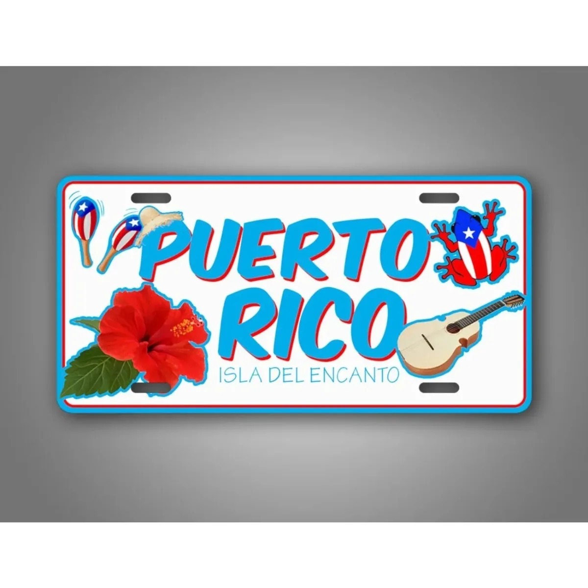 Home Decor Theme - Gepersonaliseerde Puerto Rico Isla Del Encanto