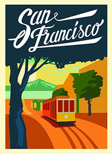 Home Decor Theme - nobrand San Francisco Thema Woondecoratie Nostalgische