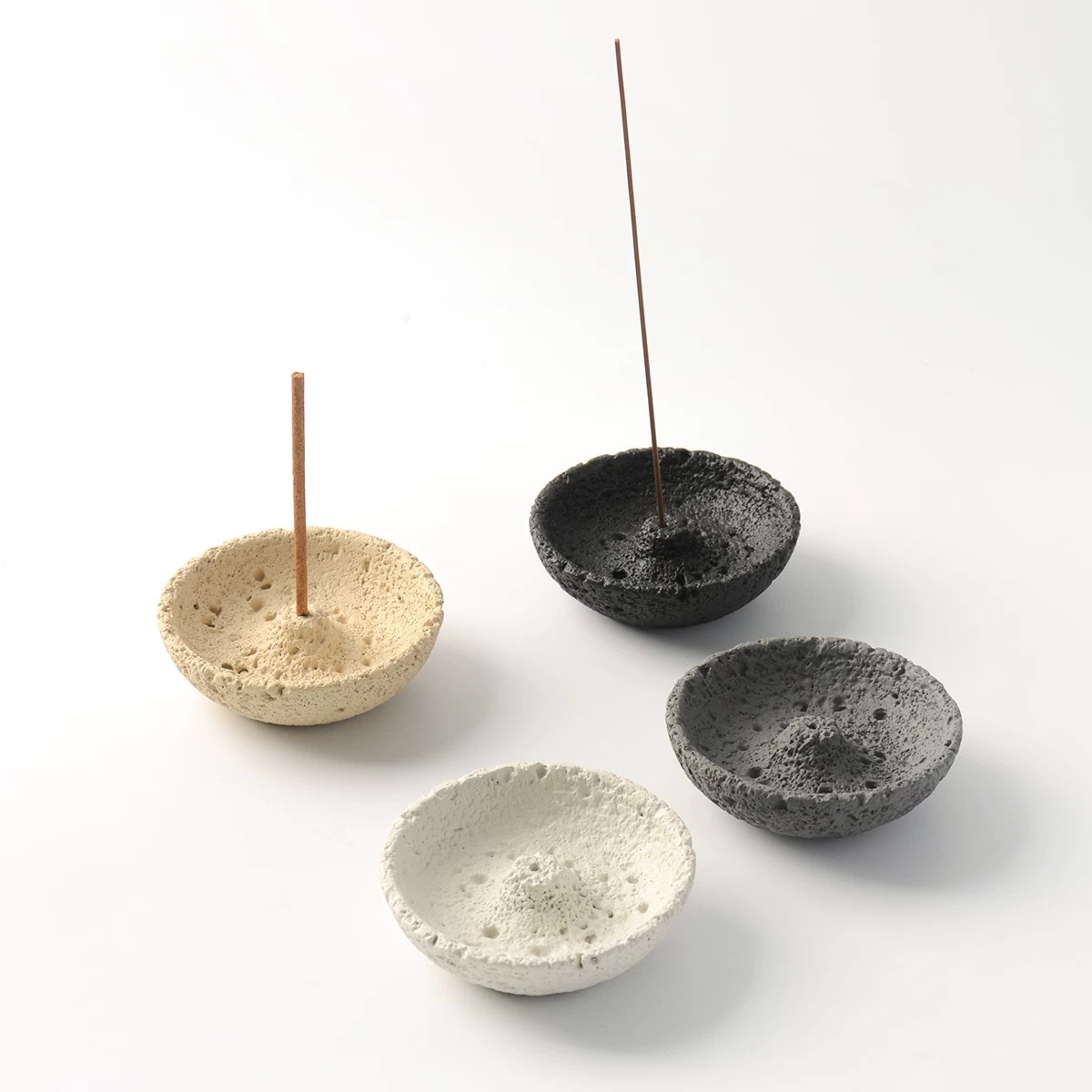 Incense Stick Holder - Meteoriet Textuur Cementen Wierookhouder Siliconen Mal