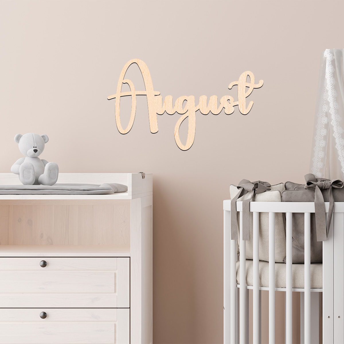 Home Decor Examples - 1 stuk augustus voorbeeld Gepersonaliseerde tekst
