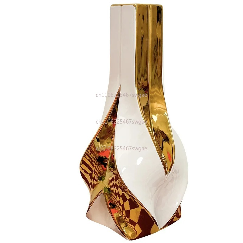 Home Decor Luxury - Woonkamerdecoratie Creatieve Bloemstukken Porseleinen Grote Witte