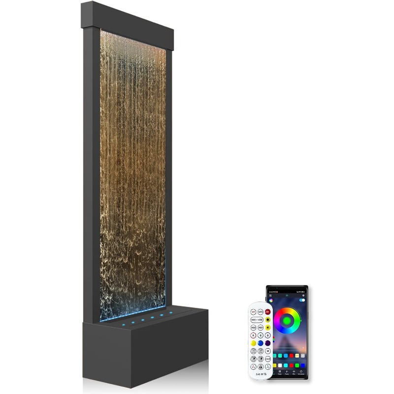 Home Decor App Free - EXW moderne eenvoudige vloerstaande watervalfontein voor