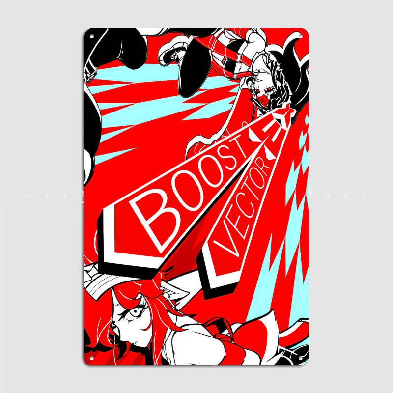 Anime-personages met Boost Vec - Home Decor Vector recensie en prijs