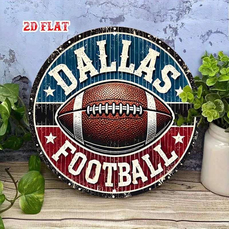 2D plat, 1pc Dallas Football r - Home Decor Dallas recensie en prijs