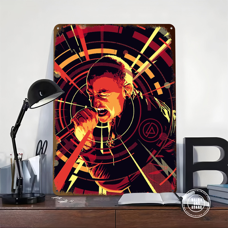 Chester Bennington Vector Art  - Home Decor Vector recensie en prijs