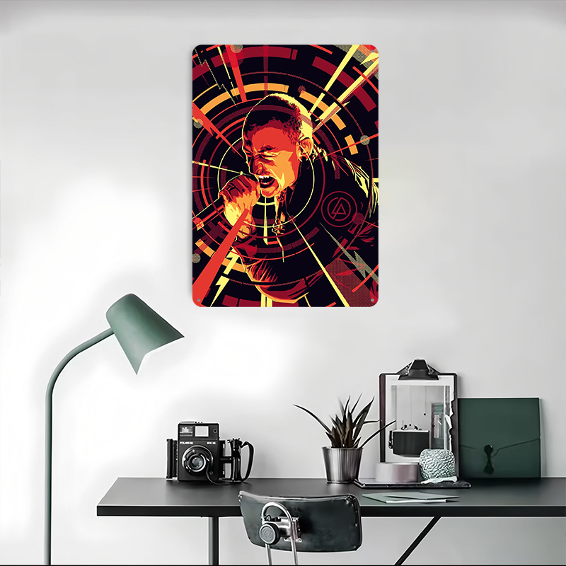 Chester Bennington Vector Art  - Home Decor Vector recensie en prijs