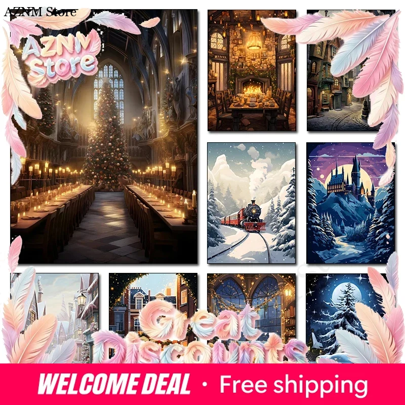 Kerst Magic School Castle Expr - Home Decor Express recensie en prijs