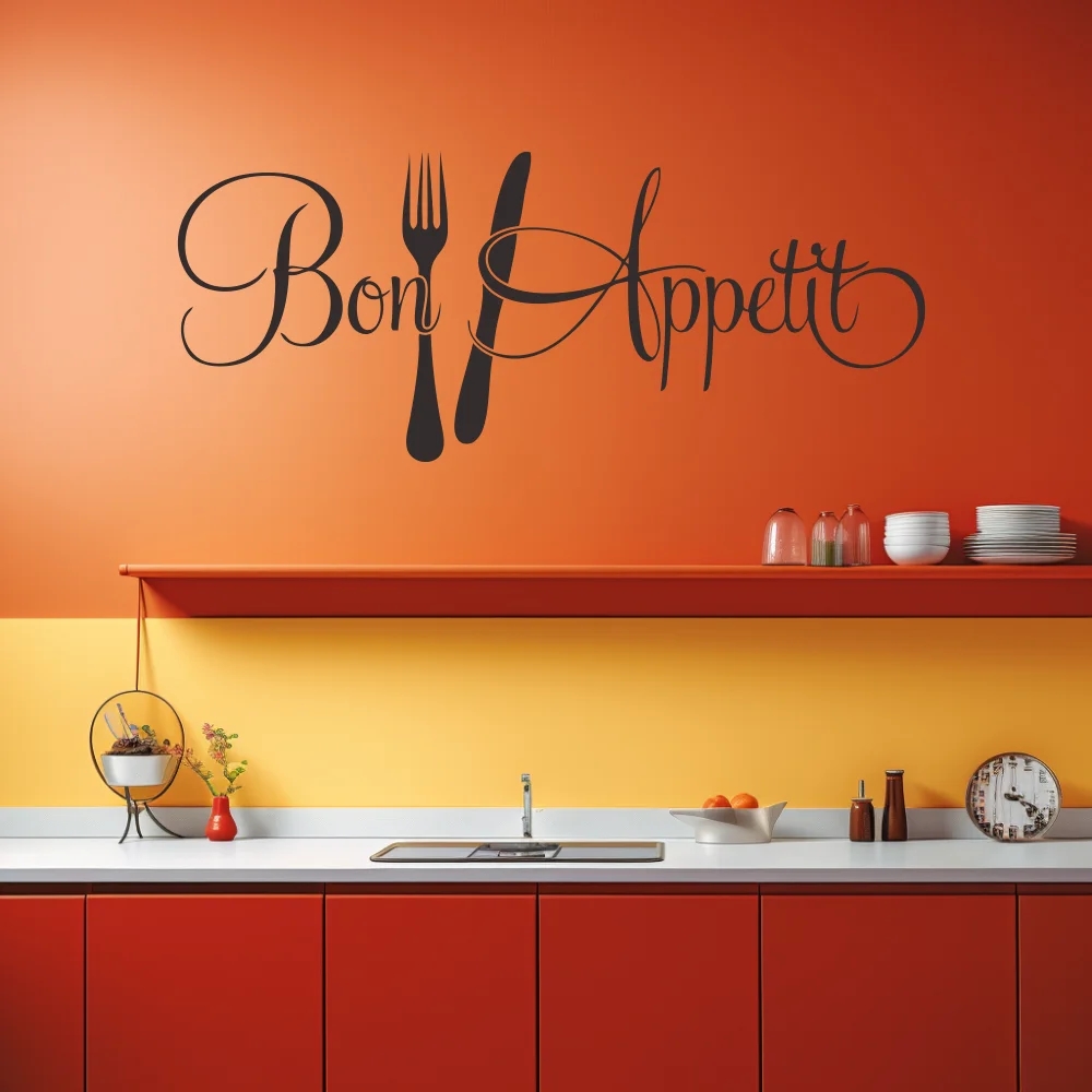 1 Pc Bon Appétit Met Vork En M - Home Decor App Free recensie en prijs
