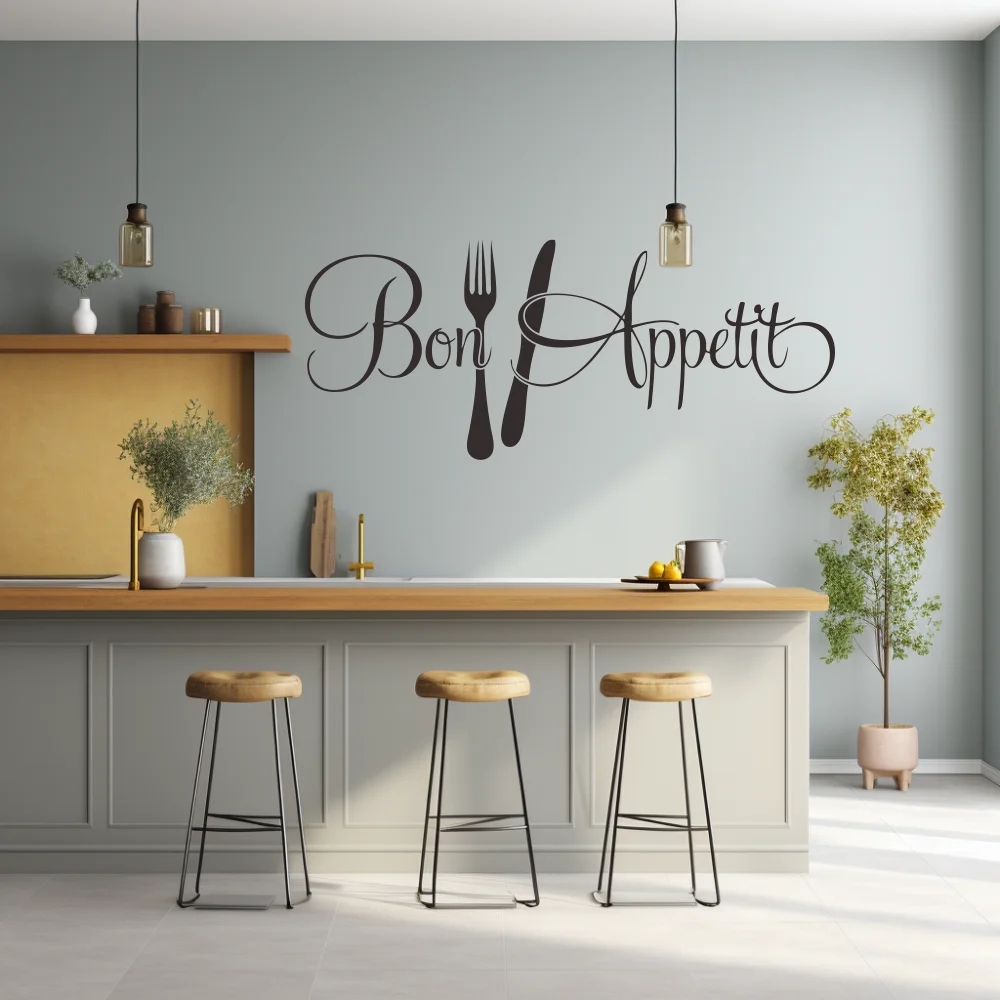 1 Pc Bon Appétit Met Vork En M - Home Decor App Free recensie en prijs