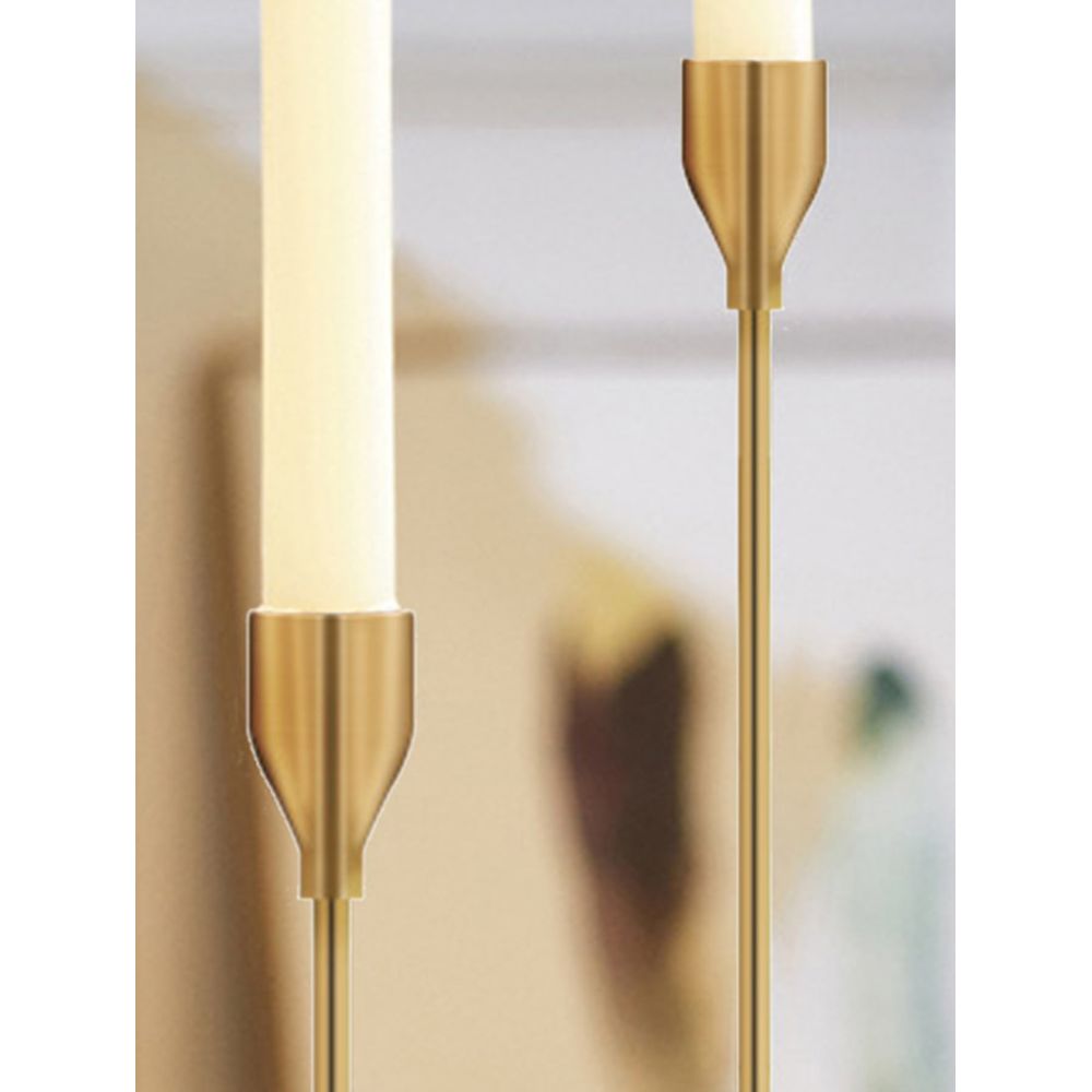 Set van 3 koperen kandelaars,  - Home Decor Luxury recensie en prijs