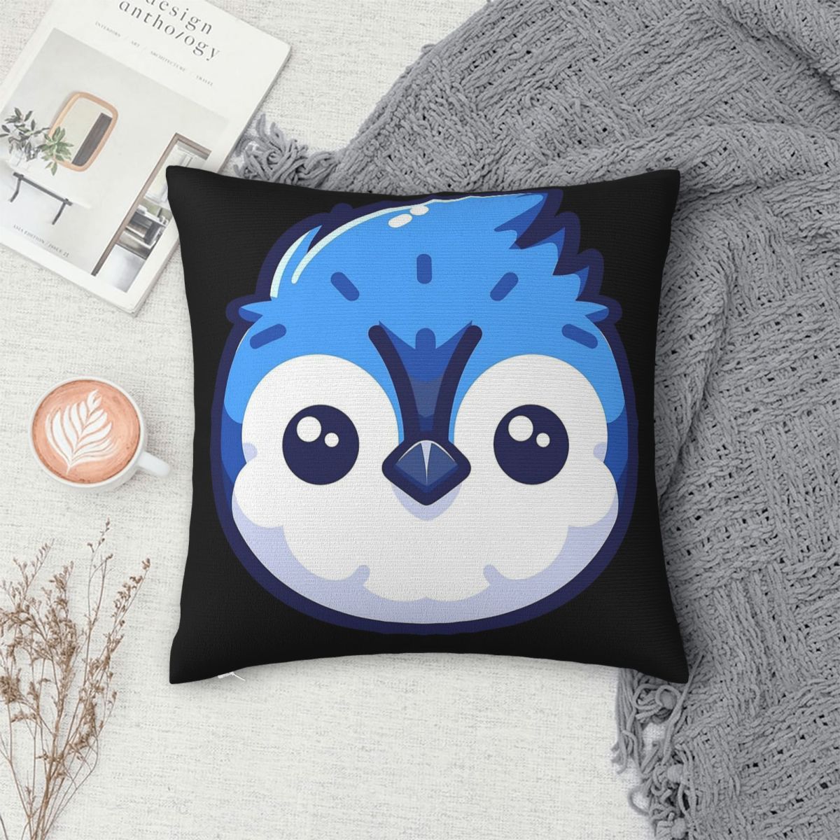 Leuke vectorale Blue Jay Face  - Home Decor Vector recensie en prijs