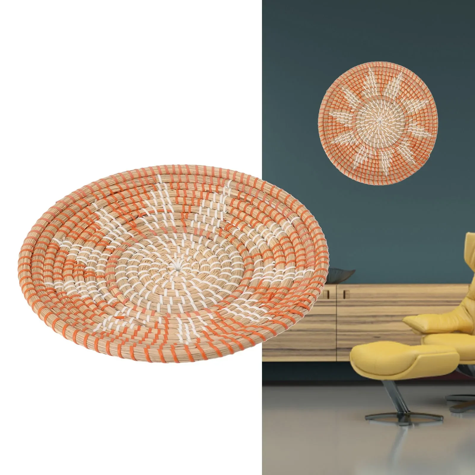 Ronde grasmuurornamenten, diam - Woven Wall Basket recensie en prijs