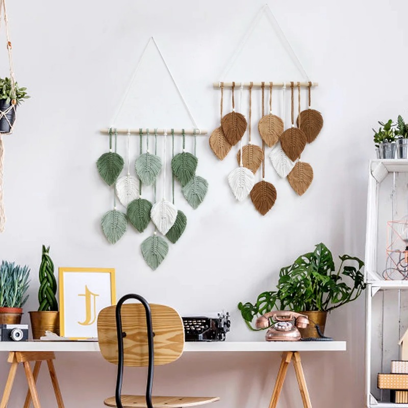 Handgeweven bladtapijt in Bohe - Home Decor Handmade recensie en prijs