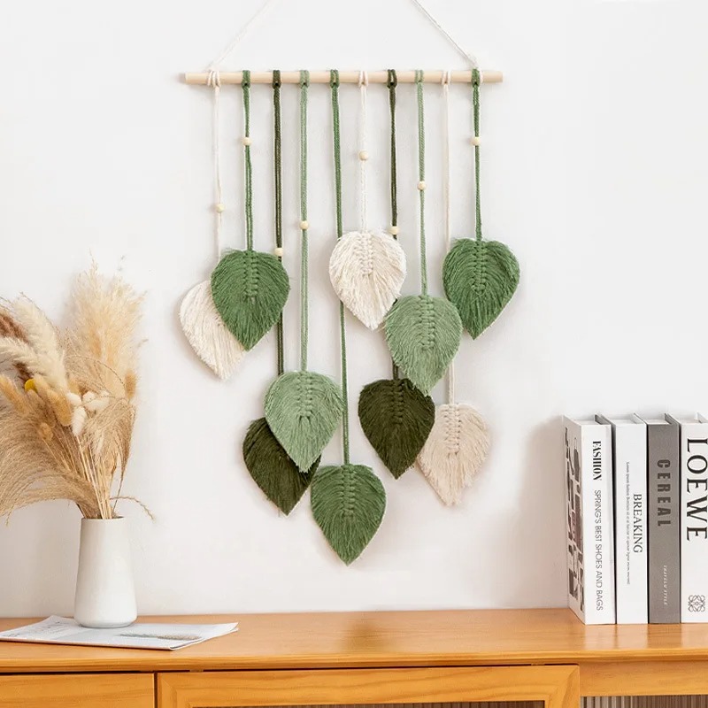 Handgeweven bladtapijt in Bohe - Home Decor Handmade recensie en prijs