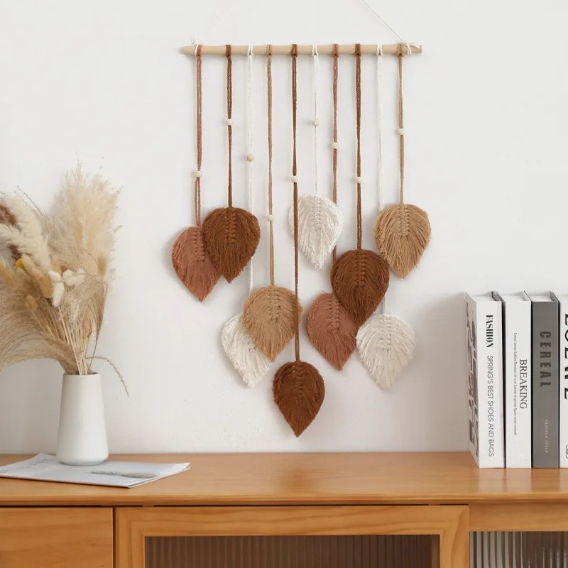 Handgeweven bladtapijt in Bohe - Home Decor Handmade recensie en prijs