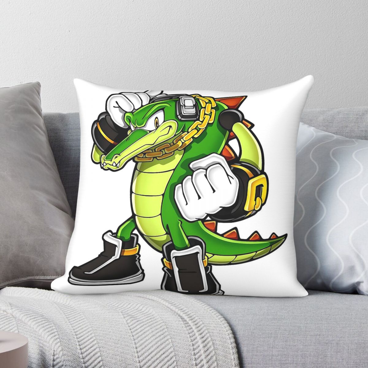 Vector The Crocodile vierkante - Home Decor Vector recensie en prijs