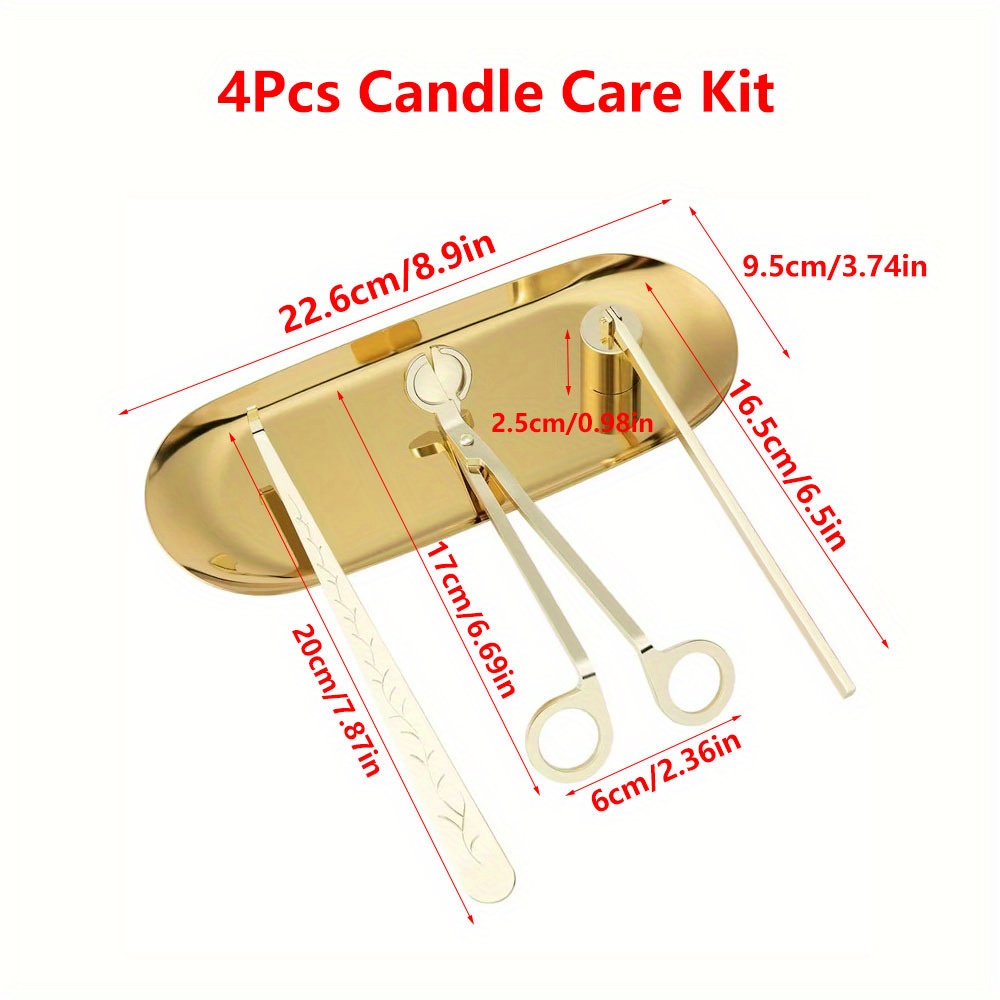 4 stks/set Luxe Kaars Care Kit - Home Decor Luxury recensie en prijs