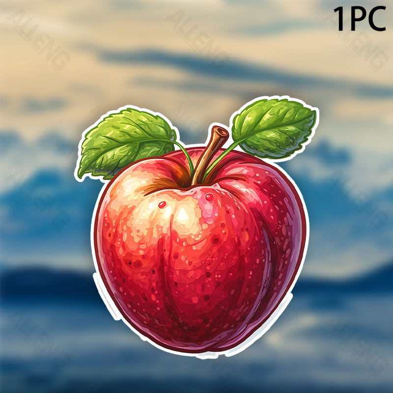 ALLEDGE Rode Appel Vector Art  - Home Decor Vector recensie en prijs
