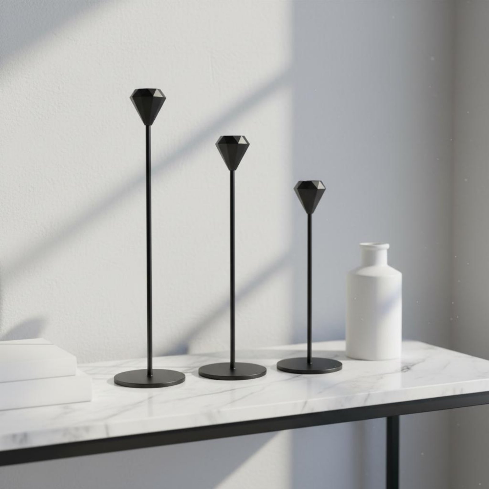 3-delige kristallen kandelaars - Home Decor Luxury recensie en prijs