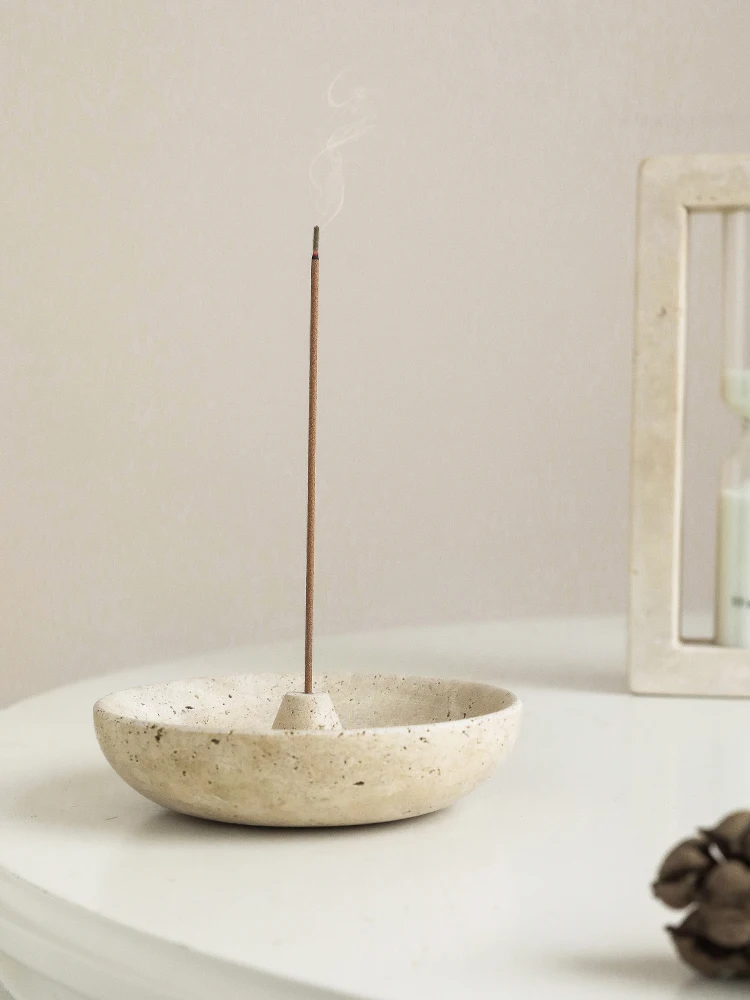 Vintage Travertijn Wierookhoud - Incense Stick Holder recensie en prijs