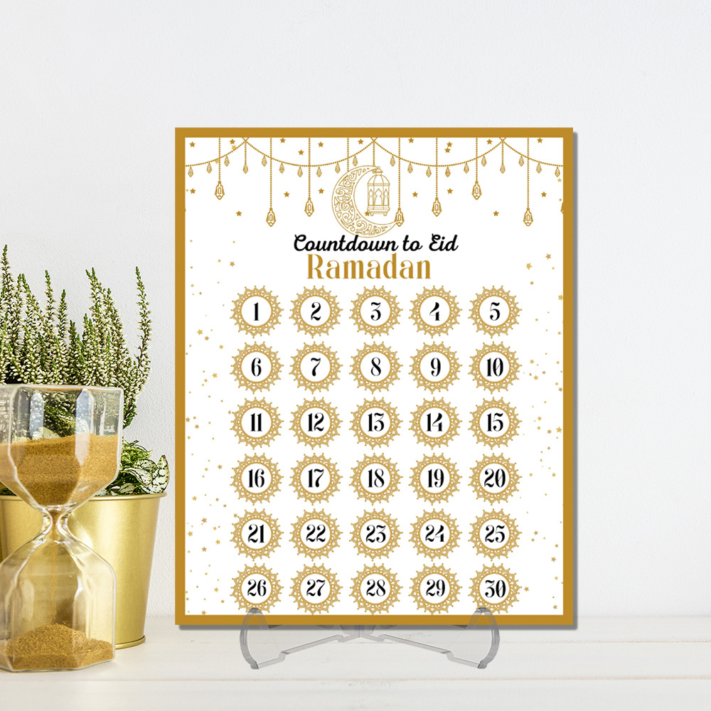 Ramadan Advent Countdown Kalen - Home Decor Ramadan recensie en prijs