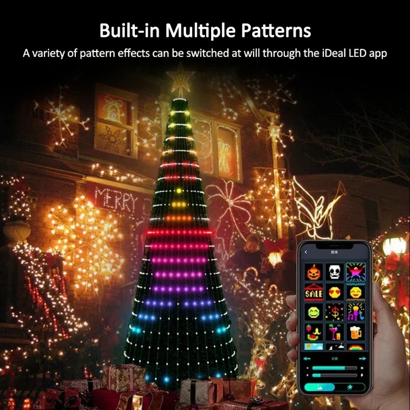 Kerstster Boomverlichting RGB  - Home Decor App Free recensie en prijs