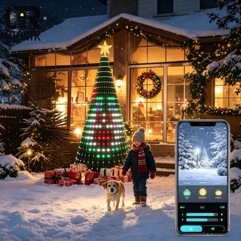 Kerstster Boomverlichting RGB  - Home Decor App Free recensie en prijs