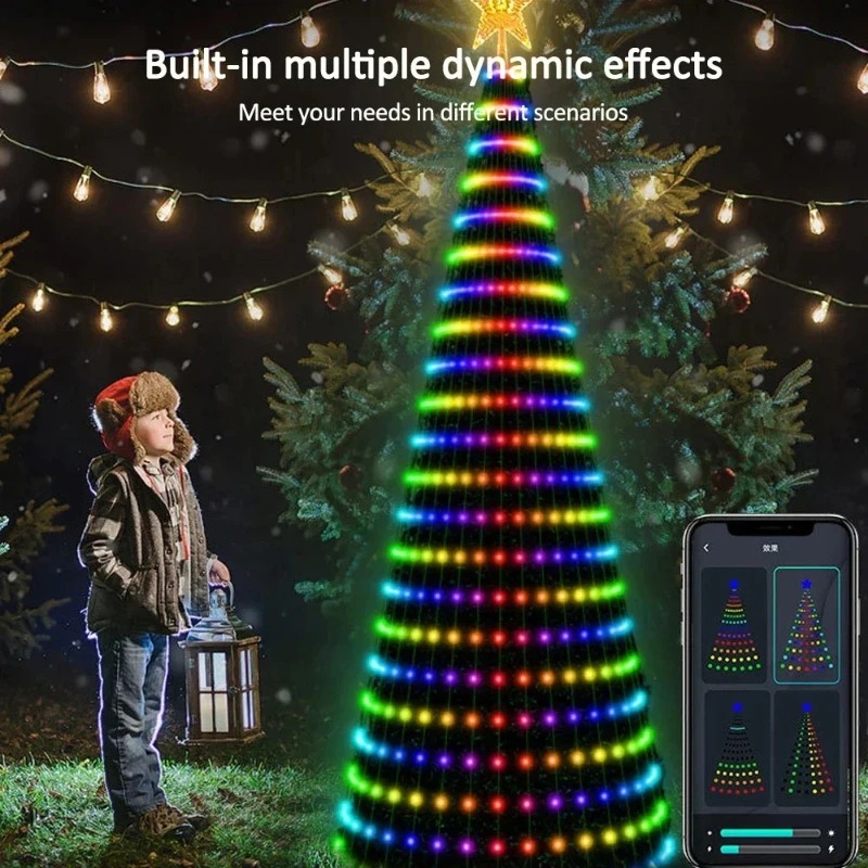 Kerstster Boomverlichting RGB  - Home Decor App Free recensie en prijs