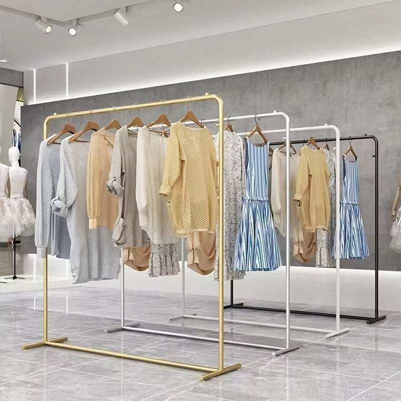 Luxe gouden kledingrek ijzeren - Home Decor Retail Stores recensie en prijs