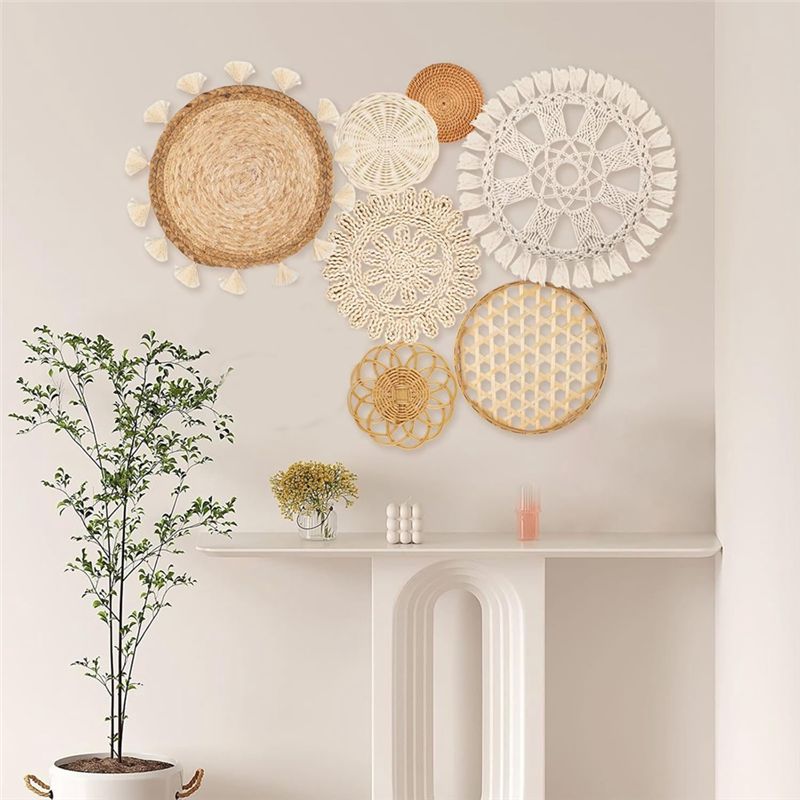 DT19 Boho Wandmand Decoratie 8 - Woven Wall Basket recensie en prijs