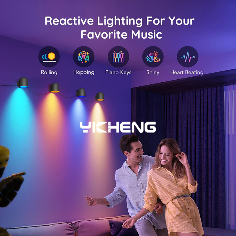 RGBIC Smart Wandlamp TUYA APP  - Home Decor App Free recensie en prijs