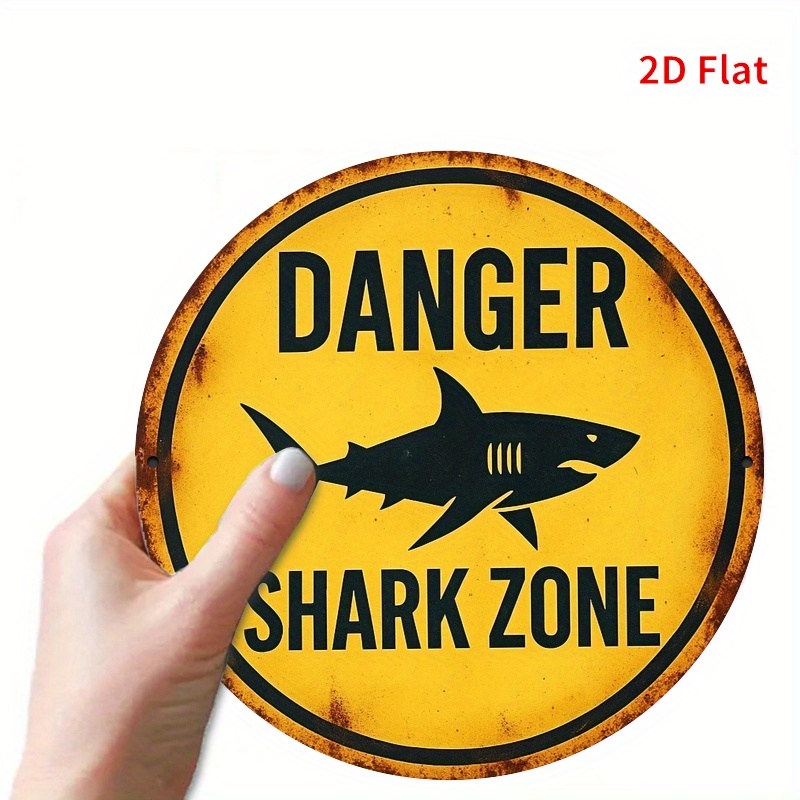 2D metalen bord met waarschuwi - Home Decor Yellow recensie en prijs