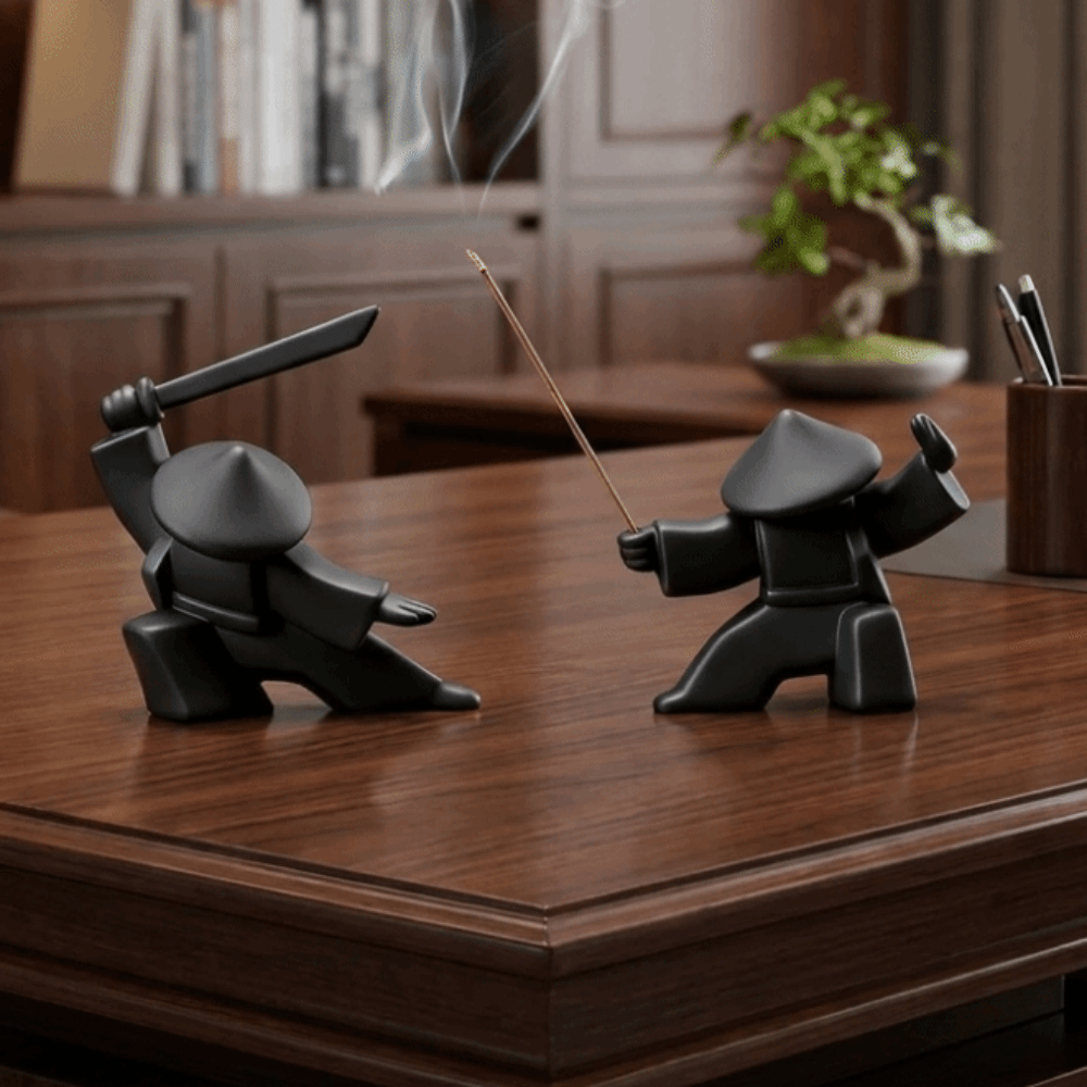2 STUKS 3D Geprinte Samurai Wi - Incense Stick Holder recensie en prijs