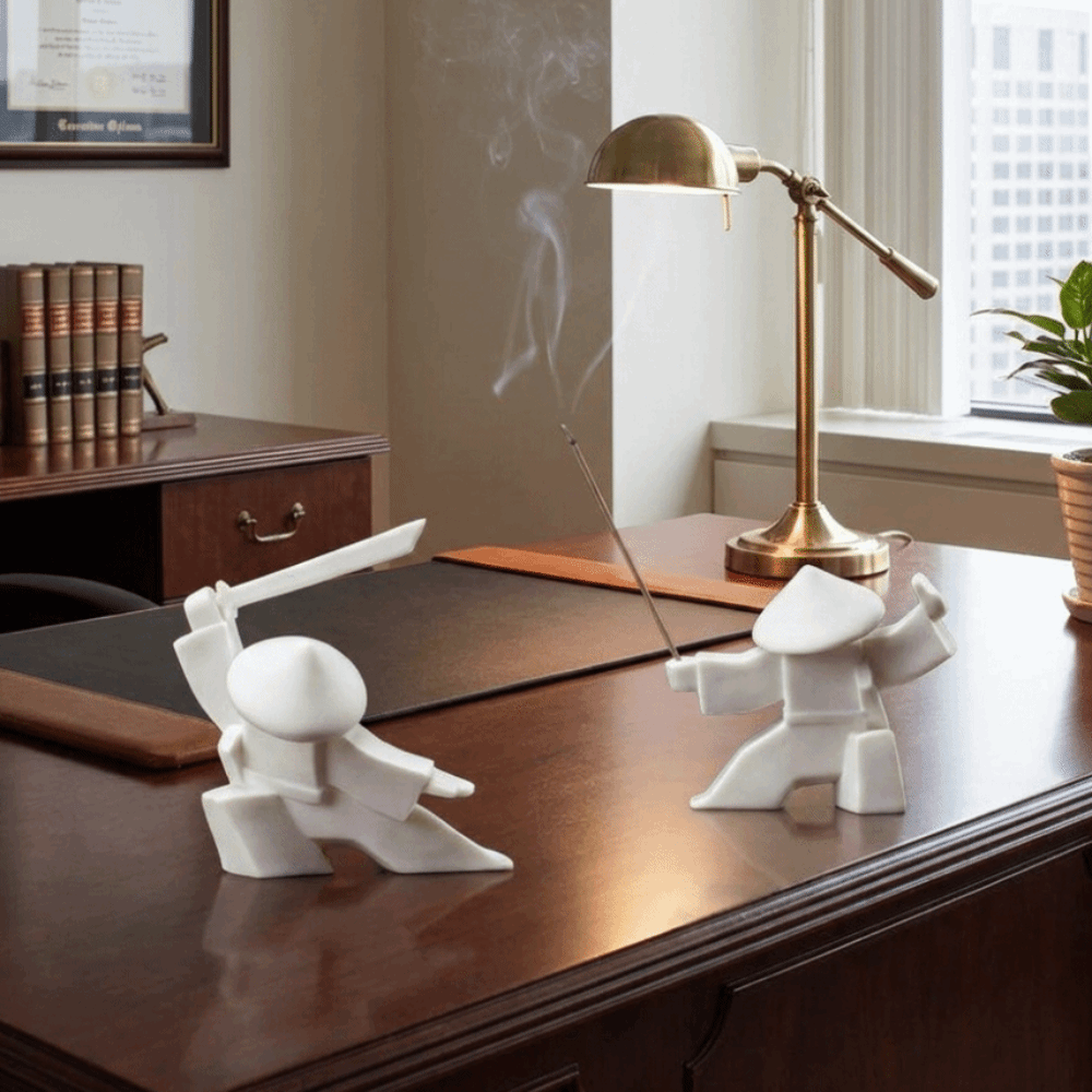 2 STUKS 3D Geprinte Samurai Wi - Incense Stick Holder recensie en prijs