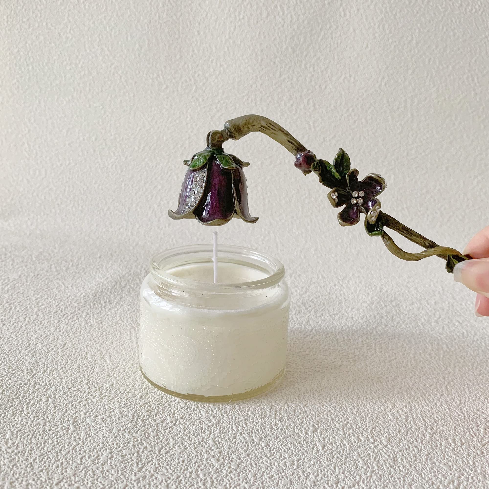 Luxe Bloemenkaarsenblusser met - Home Decor Luxury recensie en prijs