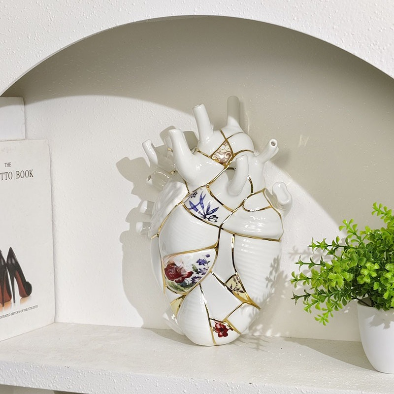 Hartvormige vaas woonkamer wij - Home Decor Luxury recensie en prijs