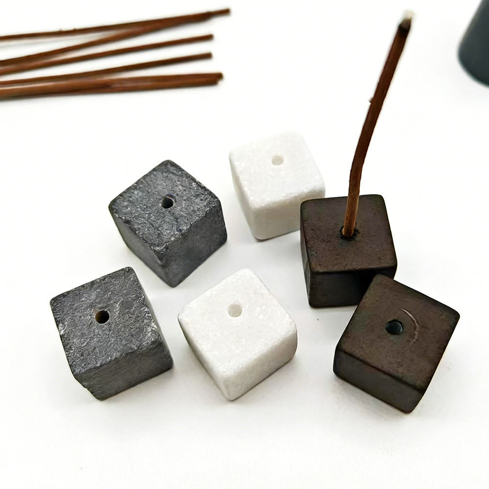 2 stuks natuursteen wierooksto - Incense Stick Holder recensie en prijs