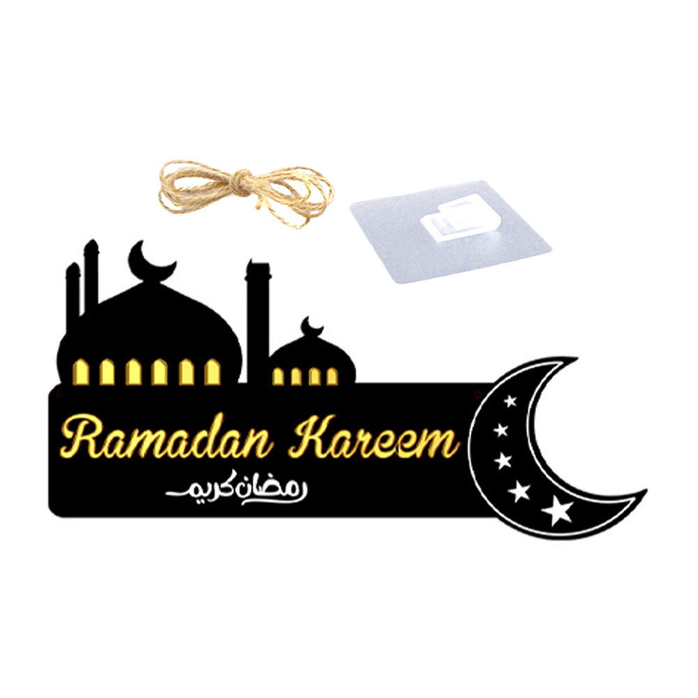 Eid Ramadan Houten Hangplaatje - Home Decor Ramadan recensie en prijs