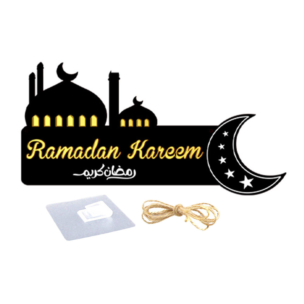Eid Ramadan Houten Hangplaatje - Home Decor Ramadan recensie en prijs