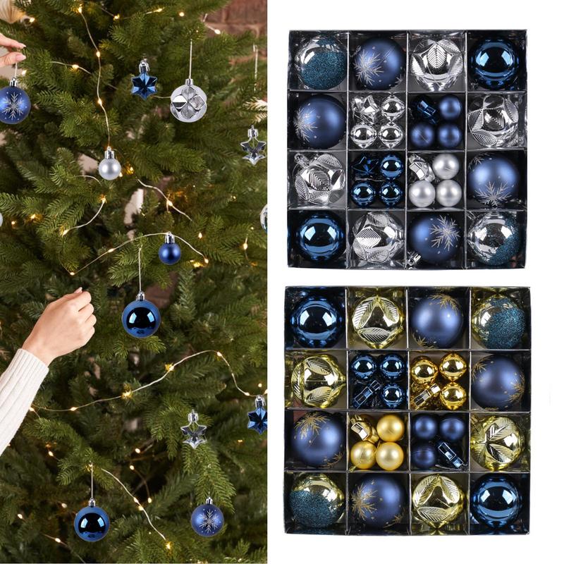 Kerstbalornamenten 44-delige b - Home Decor Retail Stores recensie en prijs