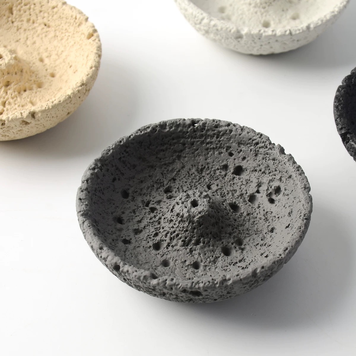 Meteoriet Textuur Cementen Wie - Incense Stick Holder recensie en prijs