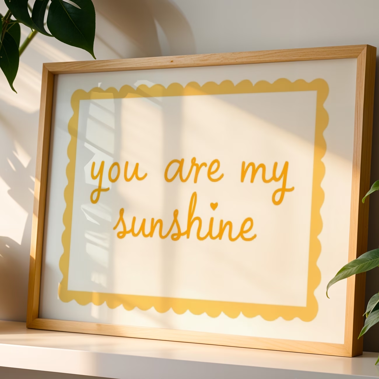 Moderne 'You Are My Sunshine'- - Home Decor Yellow recensie en prijs
