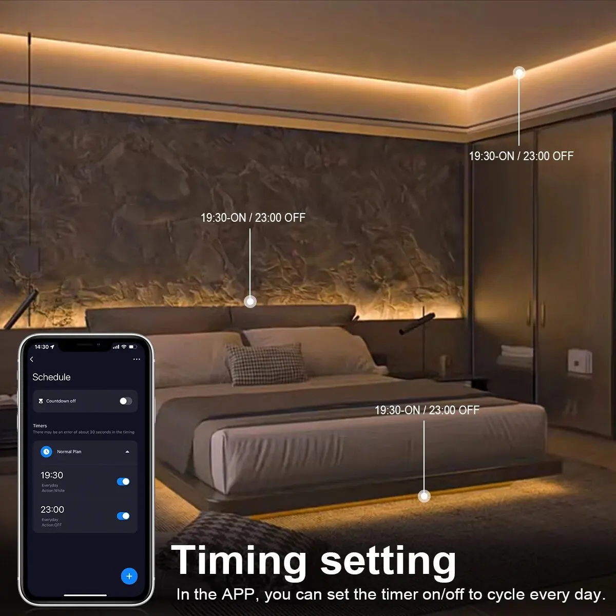 Tuya Smart COB LED-stripverlic - Home Decor App Free recensie en prijs