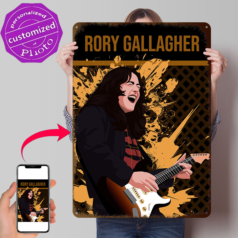 Rory Gallagher Vector Art Illu - Home Decor Vector recensie en prijs