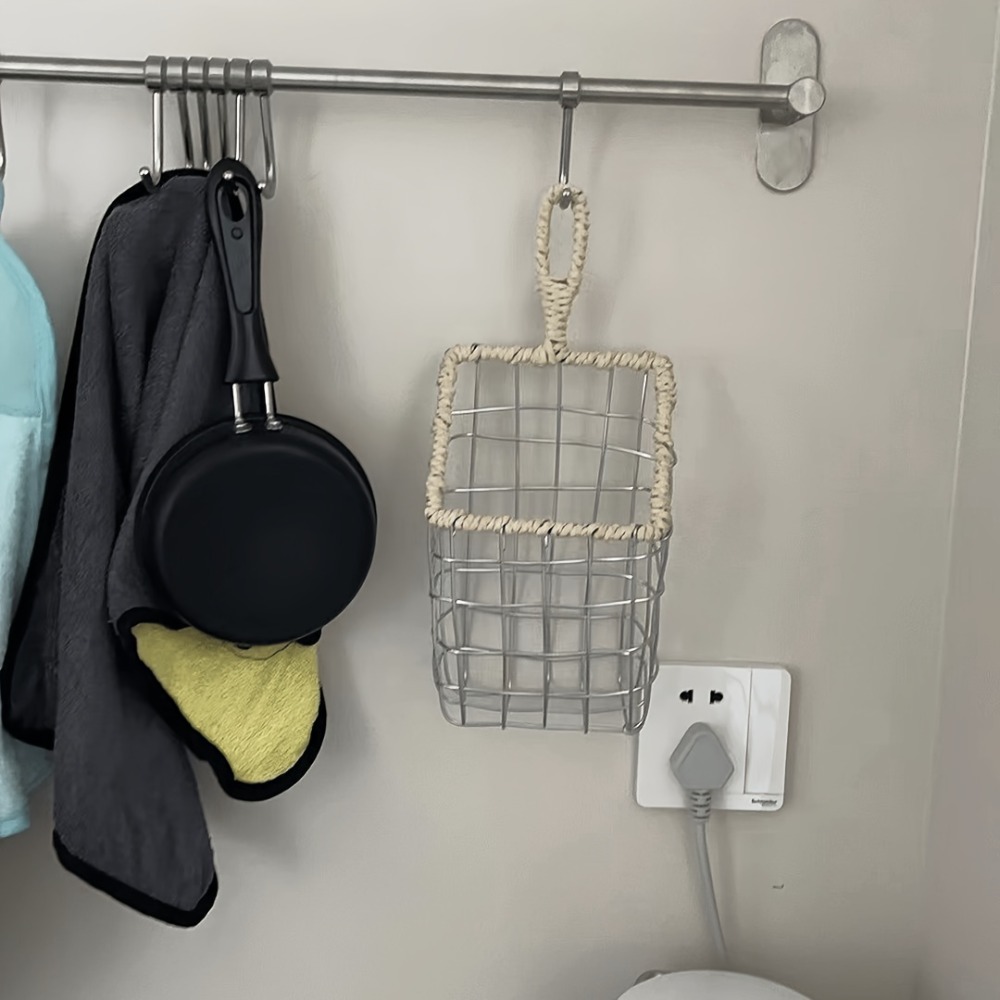 Rustieke geweven draad hangend - Woven Wall Basket recensie en prijs