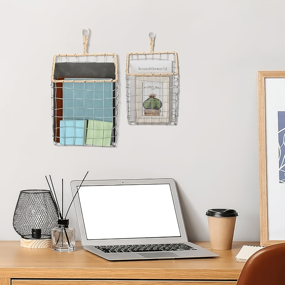 Rustieke geweven draad hangend - Woven Wall Basket recensie en prijs